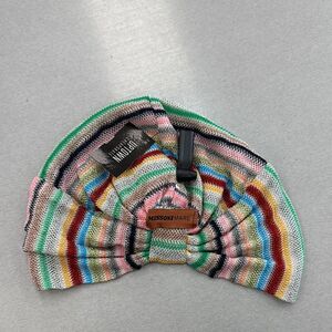 Missoni Multicolor Striped Knit Headband